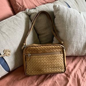 Vintage Bottega Vaneta Intrecciato Shoulder Bag